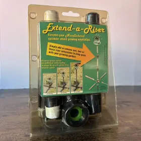 00201 Noodlehead Extend-a-riser Elevator Sprinkler System Above Vegetation Watering