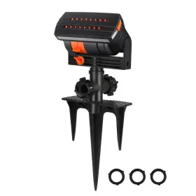 Nsioutlet 600609592670 Garden Lawn Sprinkler Auto Oscillating Spray Grass Watering Irrigation System