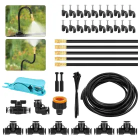 Nsioutlet 616361644168 5m Diy Garden Drip Irrigation System Kit Adjustable Watering Sprayer For Plants Nsioutlet 616361644168 5m Diy Garden Drip Irrigation System Kit Adjustable Watering Sprayer For Plants