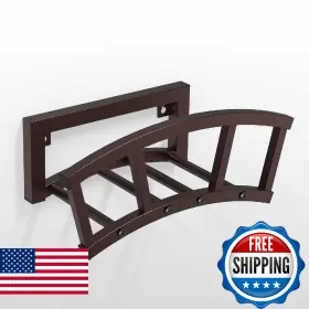 B0fkgrvh4s Olv Garden Hose Holder Wall Mounted Outdoor Heavy Duty Metal Water Hang