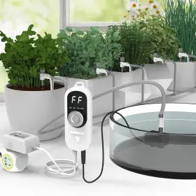 Auto01 Onsast High Power Drip Irrigation Kit 12 Taps Auto Watering System With Timer 24ft Hose Auto01 Onsast High Power Drip Irrigation Kit 12 Taps Auto Watering System With Timer 24ft Hose