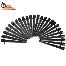 Onw0009 Onwon 50 Pcs 360 Degree Adjustable Water Flow Irrigation Drippers On Stake Emitter Dri