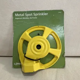 Orbit 046878276475 Metal Spot Sprinkler Yellow