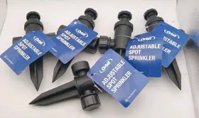 Orbit 046878299450 Lot Of 5 Adjustable Spot Sprinklers Lawn Garden Yard Irrigation