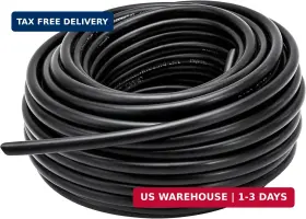 Orbit 046878673007 67300 1/4 Inch X 50ft Drip Blank Distribution Tubing Black