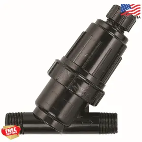 Orbit 046878677364 67736 3/4 Inch Mpt Drip Irrigation Y-filter Black