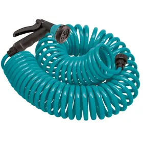 27436 Orbit 3/8 Inch D X 50 Ft. L Expandable Coil Garden Hose Blue 27436 Orbit 3/8 Inch D X 50 Ft. L Expandable Coil Garden Hose Blue