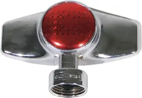 Orbit 313026633627 2-pack Metal Lawn Watering Sprinkler Square Spray Pattern Yard Sprinklers