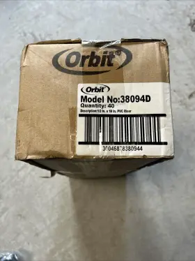 38094d Orbit 1/2 Inch X 18 Pvc Nipple Riser For Sprinklers Box Of 36