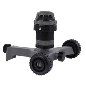 Orbit 445015552534 H2o-six Rotating 6-pattern Gear-drive Sprinkler On Wheeled Base