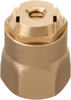 54035 Orbit Brass Center Strip Shrub Sprinkler Head Model Brand New - 8 In Pack