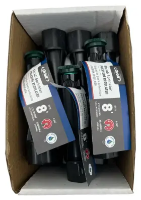 54056 Orbit Adjustable Pop-up Shrub Head Sprinkler 8 Ft Radius 360 Spray Qty 15