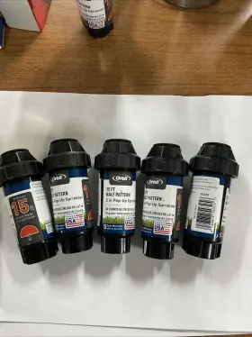 54325 Orbit Lot Of 5 2 In Pop-up Sprinkler Half Pattern Spray 10-15ft Spacing