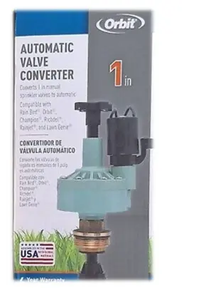 57030 Orbit Automatic Converter 1 Inch And 3/4 Npt 57030 Orbit Automatic Converter 1 Inch And 3/4 Npt