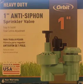 57624 Orbit 1 In Electric Anti-siphon Solenoid Sprinkler Valve Irrigation Valves 57624 Orbit 1 In Electric Anti-siphon Solenoid Sprinkler Valve Irrigation Valves