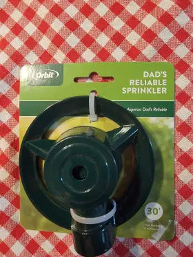 58009n-03 Orbit Dads Reliable Circular Sprinkler Durable Metal 30 Ft