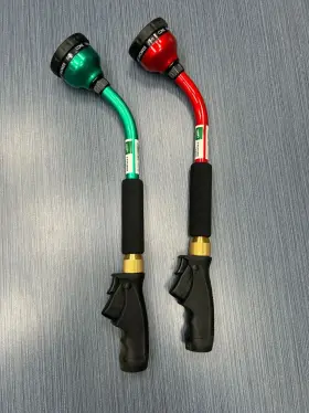 58302n Orbit Qty 2 Garden Hose Nozzles. 18 Inch Multi-pattern Metal Watering Wand