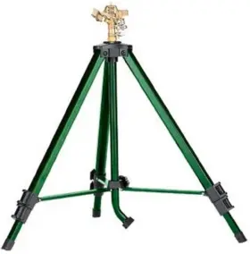 58308d Orbit Impact Tripod Base Garden Sprinkler 90 Ft Brass