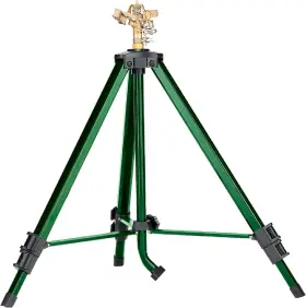 58308z Orbit Tripod Lawn Brass Impact Sprinkler - 360 Degree Rotating 58308z Orbit Tripod Lawn Brass Impact Sprinkler - 360 Degree Rotating