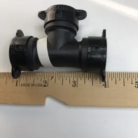 67492 Orbit Push Tee Fitting 1/2 Inch Locking Drip Distribution Tubing Lot Of 12