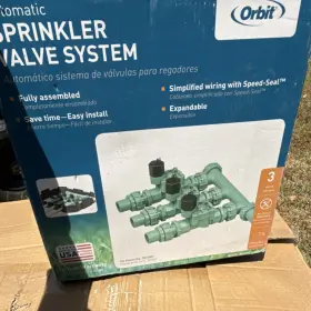 78108551 Orbit Automatic Sprinkler Valve System 3 Manifold Fully Assembled Speed-s