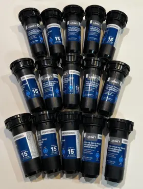 80357 Orbit Lot Of 15 3 Inch Professional Pressure Regulated Spray Head Sprinkler