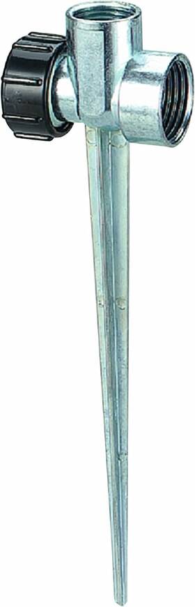 Orbit 840041543698 5-pack Metal Flow-thru Lawn Sprinkler Spike Base For 1/2 Inch Yard Sprinklers
