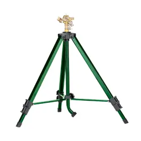 B0002iq96y Orbit Heavy-duty Brass Impact Sprinkler On Adjustable Metal Tripod 22-48 Inch