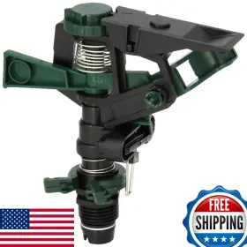 B07b85zj6k Orbit 10 Pack 1/2 Inch Plastic Impact Lawn Sprinkler Head