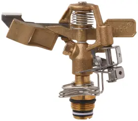 B08vwm4cx7 Orbit 10-pack 1/2 Inch Brs Sprinkler Head Silver/gold