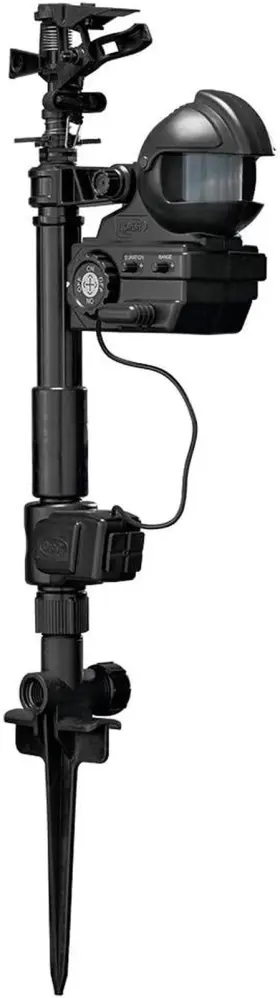 Orbit Irrigation Products 726084400160 Enforcer Motion-activated Sprinkler - Black Impulse Style Above-ground S Orbit Irrigation Products 726084400160 Enforcer Motion-activated Sprinkler - Black Impulse Style Above-ground S