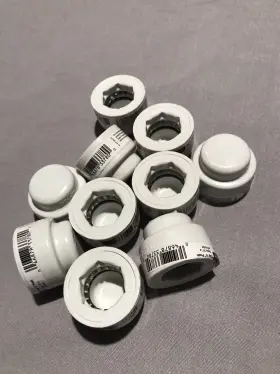 337780 Orbit Irrigation Products Inc 10 Pack #33780 Pvc-lock Plastic End Push Fit Cap 1/2 Inch