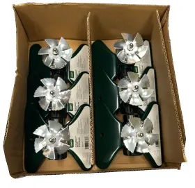 58333n Orbit Irrigation Products Inc Case Of 6 Lawn And Garden Cyclone Ii Tandem Base Rotating Sprinkler