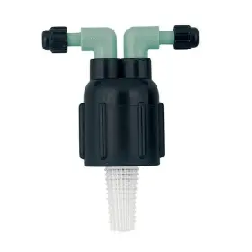 67030 Orbit Irrigation Products Inc 4 Pack Plastic Black 2-port Full Circle Drip Manifold 1/2 Inch Barb
