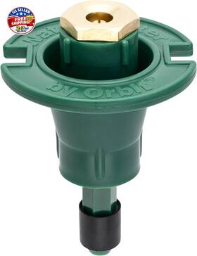 Orbit Irrigation Products Inc 840041534184 5-pack 54027 Plastic Pop-up Flush Head Sprinkler With Brass Full Pattern S