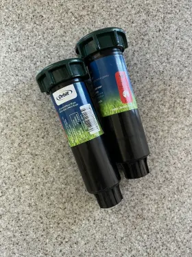 54118 Orbit Underground Lot Of 2 4 Inch 15 Ft. Adj. Pattern Pop-up Spray Metal Head Sprinklers