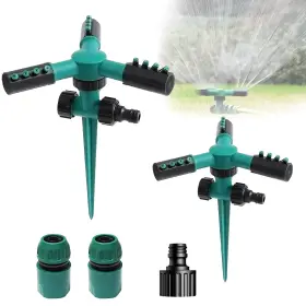 Ssq1 Outao.cy 2pcs Sprinkler For Yard Rotating Garden Large Area Coverage L