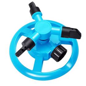 Oyezvary 445034258202 Automatic Garden Lawn Sprinkler 360 Degree Rotation Large Area Coverage Water Ir