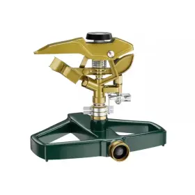 Oyezvary 726084749337 Heavy Duty Metal Impact Lawn Sprinkler Adjustable Zinc Alloy Circular