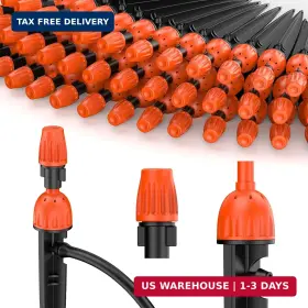 Emitters-yl5599-or Pawfly 30 Pcs Drip Irrigation Emitters For 1/4 Inch Tubing 2-in-1 Drippe Emitters-yl5599-or Pawfly 30 Pcs Drip Irrigation Emitters For 1/4 Inch Tubing 2-in-1 Drippe