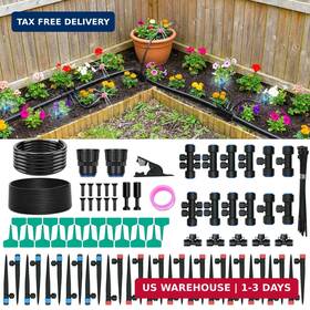 Pnneq Fs-dicha-30m Drip Irrigation System For Garden 2026 Upgraded Automatic Plant Watering Kit Wi