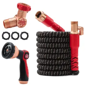B0dp3qlbyn Pocket Hose Copper Head Uv With Pivot 50 Ft Expandable Garden 10 Ptrn Spray