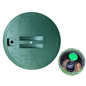 Pofuierkn 825665271394 10 Inch Valve Box Cover Lid Green Sprinkler Replacement For Spr