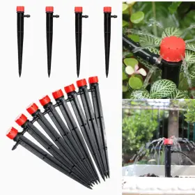 Yy0004-50 Prunkuar 50pcs Drip Emitters For 1/4 Inch Irrigation Tubing Adjustable 360 Degree Wa Yy0004-50 Prunkuar 50pcs Drip Emitters For 1/4 Inch Irrigation Tubing Adjustable 360 Degree Wa