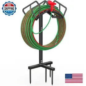 B0ctdk83nr Qatsrin Heavy Duty Garden Hose Holder - Removable Water Stand 110lb Capacit B0ctdk83nr Qatsrin Heavy Duty Garden Hose Holder - Removable Water Stand 110lb Capacit