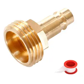 Qm-pf247007 Qomork Hose Quick Connector Adapter Fittings Replacement For Pf247007 1/2 Inch C