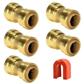 Lf811r-5 Quick Fitting Quickfitting 1/2 Inch Push To Connect Coupling Patented Design For Superior