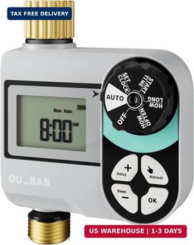 Quobas Wt11 Brass Sprinkler Timer Water Hose Programmable Rain Delay Garden