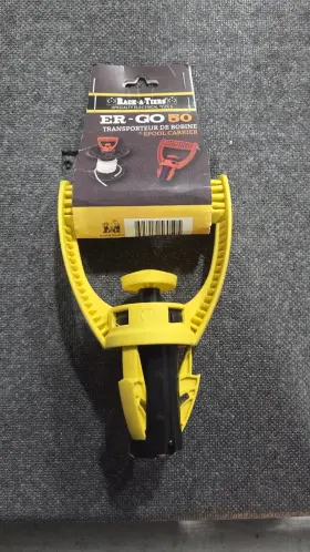 56050 Rack-a-tiers Er-go 50 Spool Carrier Yellow Black Plastic Model