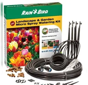 Rain Bird 077985078034 Lnddripkit Black Landscape And Garden Drip Watering Kit